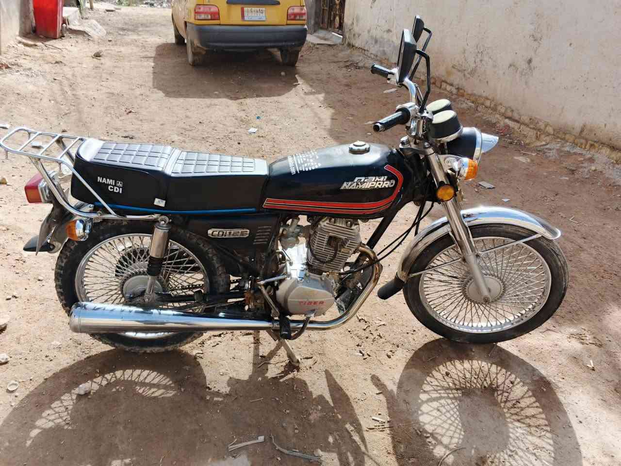 سلام عليكم نامة برو موديل 2020 نظيفه بيها محرك تايكر 5كير ورقم انكليزي السنوية باسمي مال جناي السعر مليون ومية مكلف بالنشر رقم صاحب دراجة *********** متواجد واتساب
