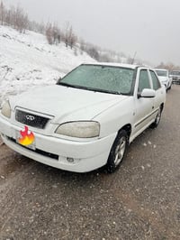 للبيع شيري كوين 2013 سيارة جاهزة كير ومحرك بلادي  تدفئه تبريد شغال  صد...