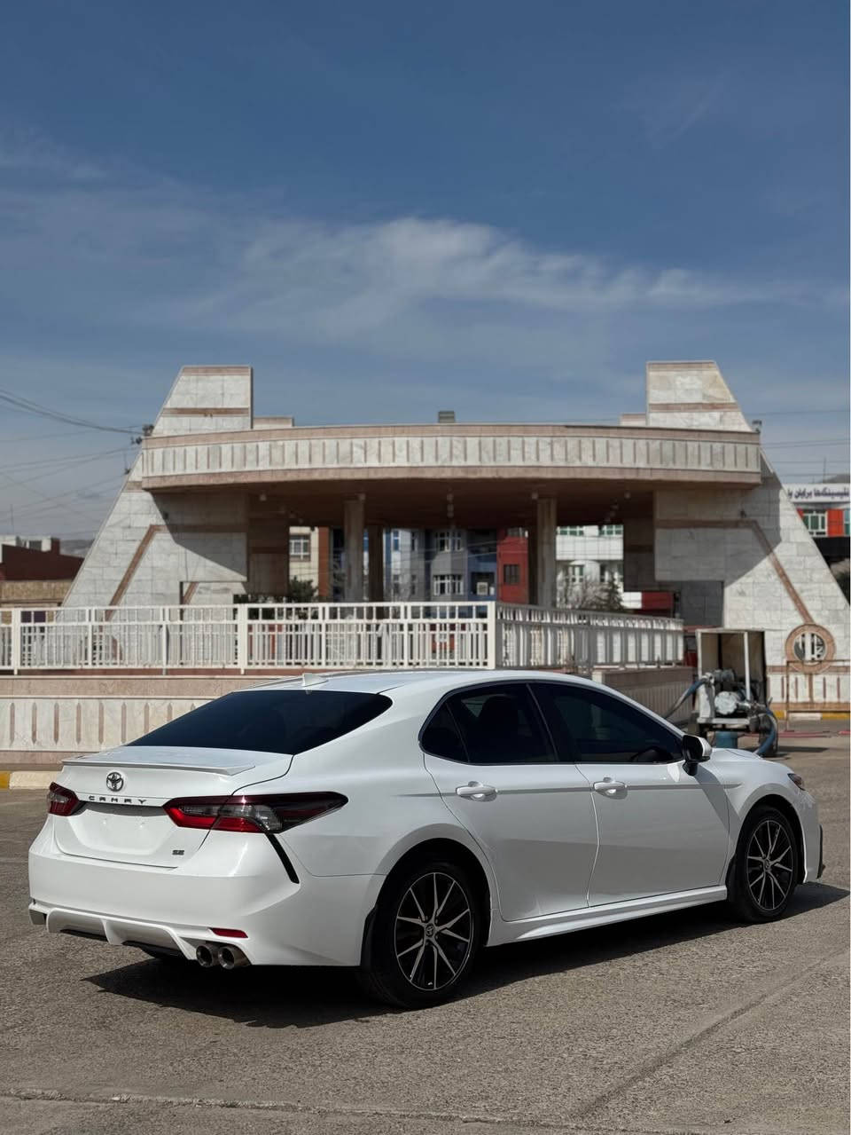 تويوتا كامري 2024 SE سيارة حيل نضيف بجم كبس حتا دعامية شريكة و حتا ايرباك سقف ما مفتوح شرط بدون ايرباك بجم كبس شرطي رقم فقط جملغ خلفي صبغ و شوية صندوق بدون ايرباك شرط ماشية ٢٢ الف سيارة فول معد فتحة و بصمة رقم كاتي ٩٠ يوم ويا رقم كاتي و عنوان عقرة سعر ٢١٨$ و بي مجال قليل رقم موبيل *********** اكر, نينوى
