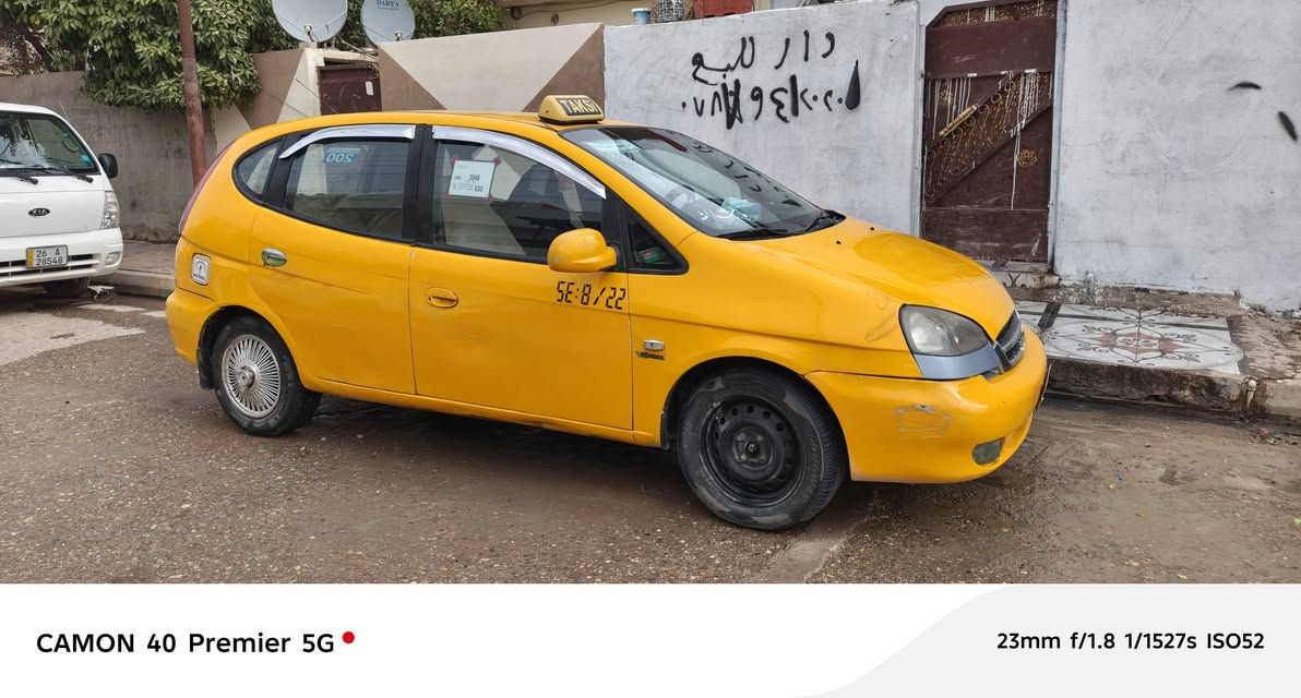 دايو 2002تكسي خير من الله نضيفه كوبان بانزين  شرط تحويل مال خبزه سعر 28بيها مجال قليل مكاني كركوك  حزيران ***********
