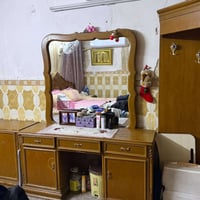 غرفة نوم صاج للبيع تحتوي على كنتور ٦ بيبان  ميز تواليت زاوية جزامه  رو...