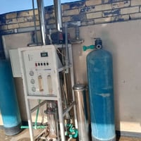 محطه ماء البيع ام المتر صفي بل ساعه الف لتر مستعمله بدون تانكيات السعر...