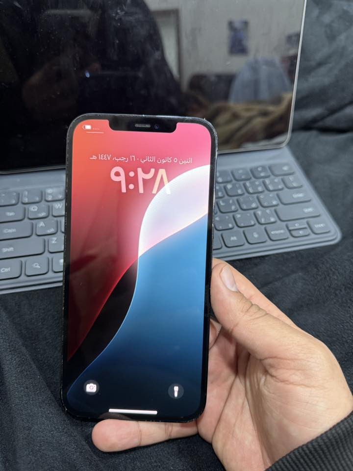 ايفون 12 برو ماكس لون نيلي
ذاكرة 256 لا مصلح ولا مبدل بي اي شي كفالة
جهاز بطاريتة 86 وبالحاسبة 91
بس من ورى التحديث تنزل 
مكاني البصرة القبلة 
السعر 510 قفل
جهاز جديد حيل 
***********
