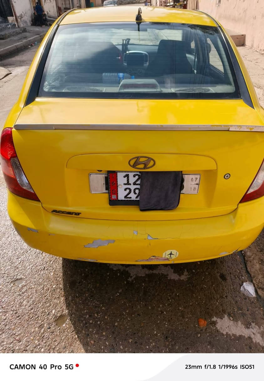 #اكسنت_2010_رقم_نينوئ
كير ومكينة شرط
هيئه وغرامات صفر 
كامره شاشه تحكمات 
السعر 104
بيها ملحضات مال تكسي 
وبيها بصوره موضح
#الاتصال_***********
