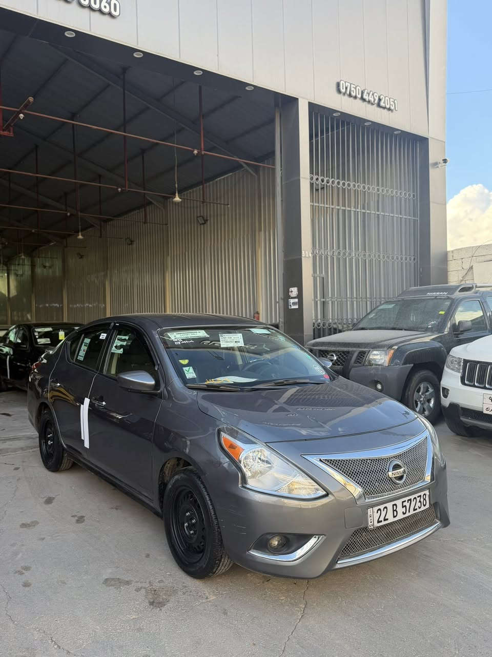 سلام عليكم نيسان فيرسا للبيع و مراوس
موديل ٢٠١٩ بدون سبوخ بيها مكانات بارد صغيرة 
گير محرك كهربائي كل بشرط تبريد صدر عداديه شرط
ماشي ١١٣ سياره جديده ماشالله بل📦
سحر:٩٤ مجال قليل 💸
مكان 🚘 اربيل 
*********** واتساب 📞
