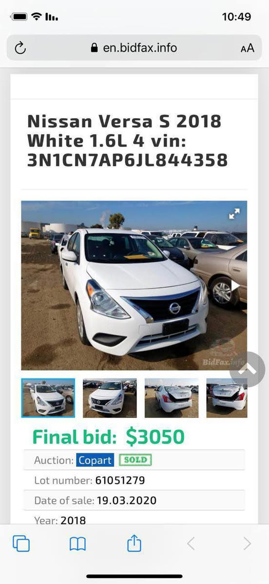 السلام عليكم :نيسان فيرسا موديل 2018 كلين وارد امريكي كلين تايتل رقم بغداد الدولي الجديد صار بيها طخة بالباب خلف السائق رش كلير بدون دواخل السعر 118$ بغداد, العراق


**إذا كنت صاحب هذا الإعلان وتريد حذفه لأي سبب، رجاءا أرسل رسالة إلى الدعم الفني**