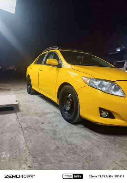 كورلا موديل 2009 رقم كركوك بسمي بونيد تبديل فقط السيارة ليبل واحد محرك كير شرط منظومة غاز تبريد تدفئة
4تايرات جديد دوشمة جديدة  ب115وبيها مجال سيارة كبل للشغل بس عايزه سايق ‏‪***********‬‏
