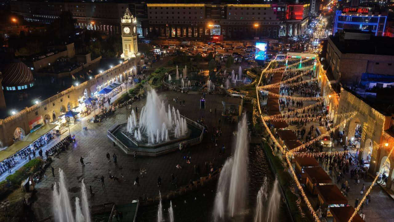 🌹🌹بسم الله 🌹🌹
بسبب الغاء الاحتفالات براس السنه في محافظة السليمانيه 
تقرر تغيير الرحله الى محافظة  اربيل 
ولحظور الاحتفال المركزي والمهرجان السنوي في اربيل 
 رحلة سياحية رأس السنه  من قضاء الدور الى شمالنا الحبيب و تحديداً الى محافظة اربيل  بمناسبة رأس السنه وذلك يوم الاربعاء الموافق 31 /12/ 2025
لمدة يوم واحد بسعر #25الف ذهاب واياب فقط" الذهاب عصر يوم الأربعاء واذا صادف عطله يكون الانطلاق صباحاً  والعودة يوم الخميس مسائاً 
حسب البرنامج السياحي 
شارع الاسكان _قلعة اربيل _ فاملي مول 
للأستفسار 
‏‪+964 774 810 4210‬‏ مهند
:*********** علي
