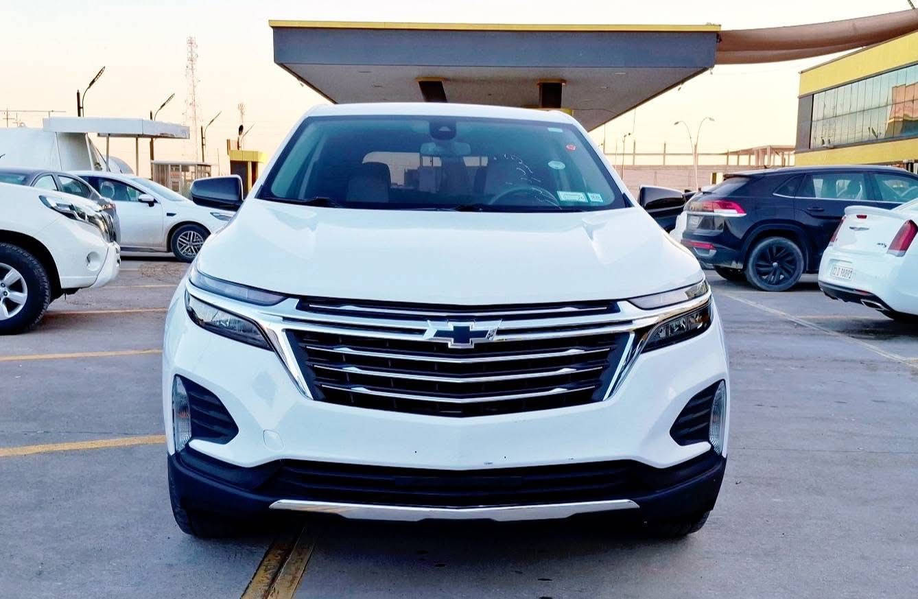 شوفرليت ايكوينكس 2023  مواصفات LS
اللون ابيض
الوصول اليوم 
الموقع اربيل 
رقم كاتي اربيل
المواصفات :
بصمة 
رادار 
 تشغيل عن بعد
شاشة كبيرة 
داخل لونين كريمي واسود
هندبريك بصمة
LED امامي 
تحكم ستيرن 
كروس سرعة 
بلوتوث 
قطعتين تبريد 
اطفاء ذاتي 
حساس 
فور ويلAWD
لايت زنون 3 عدسات/ويل كب اسود اصلي 
لد امامي نهاري لد خلفي
ماشيه 17 الف فقط
مكينه 1500Tتوربو
رقم الشاصي مرفق
شرط بدون دواخل او شواصي
كلشي المبدل شرط راجع شركة
السعر 155 ومجال للشراي
للاستفسار مراجعة الصفحة 
او الاتصال بالرقم *********** بيه واتساب
