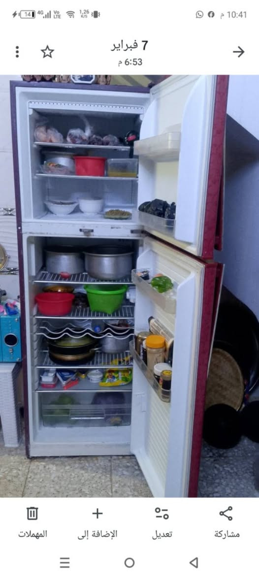 ثلاجه نوع كرفت حجم 18نضيفه كلش وجديده العنوان بغداد مدينه الصدر سعر ٢٠٠وبيها مجال


**إذا كنت صاحب هذا الإعلان وتريد حذفه لأي سبب، رجاءا أرسل رسالة إلى الدعم الفني**