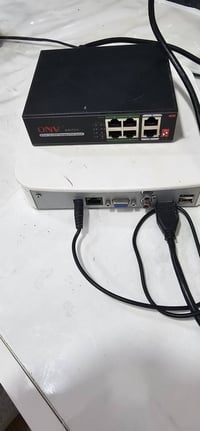 NVR داهوا • هب سويج • سويج 4 بورت • جهاز تسجيل كاميرات • NVR • كاميرات...