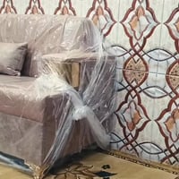 ديوان 10مقاعد تزكام جديد تفصال خشب بلوك اسود  ما مستخدم ابد جبته وما ك...