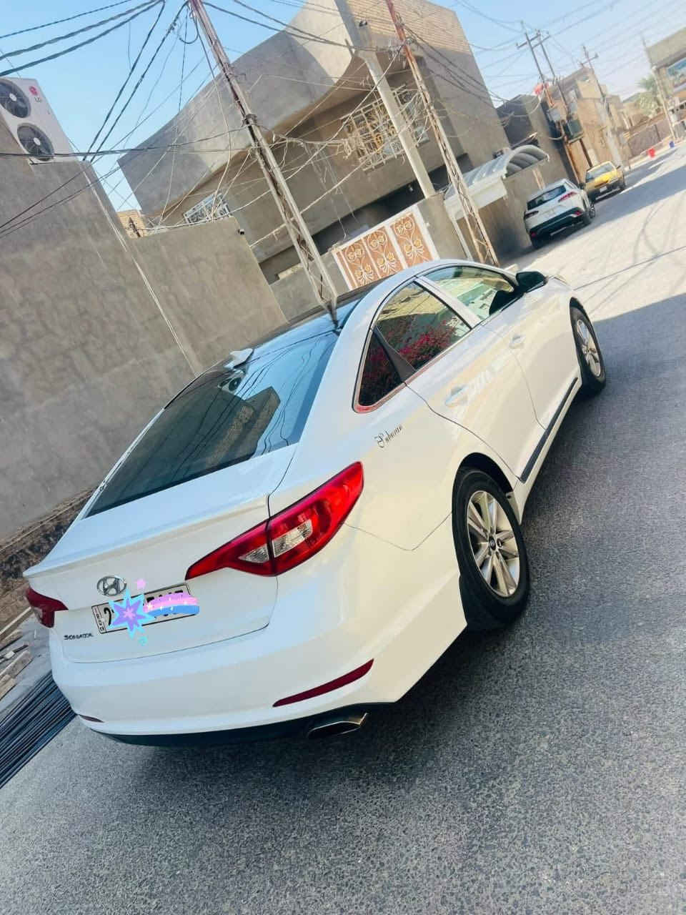 سوناتا 2016 رقم شمالي الجديد 
السنويه مجدده 
وارد امريكي جاملغ وبنيد وباب صبغ 
السياره جاهزه من كلشي 
مابيها اي نقص مكينه كير كفاله 
حداده طخم تاير كله جديد 
سياره نضيفه واحلى من الصور بعد 
السعر 112 وبيها مجال 
مكاني البصره الشراي يتصل 
***********
