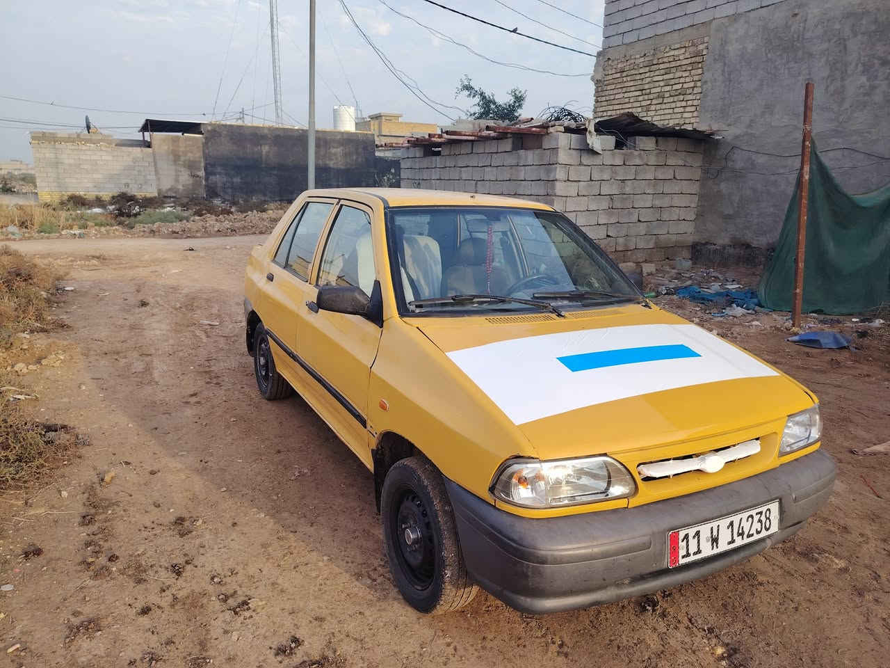 السلام عليكم سايبه مديل 2015 مصفره هيئه أو غرامات رقم بغداد انكليزي سياره حلوه مال جناي مكانه الكوت السعر ٣٥ اوبي مجال ***********
