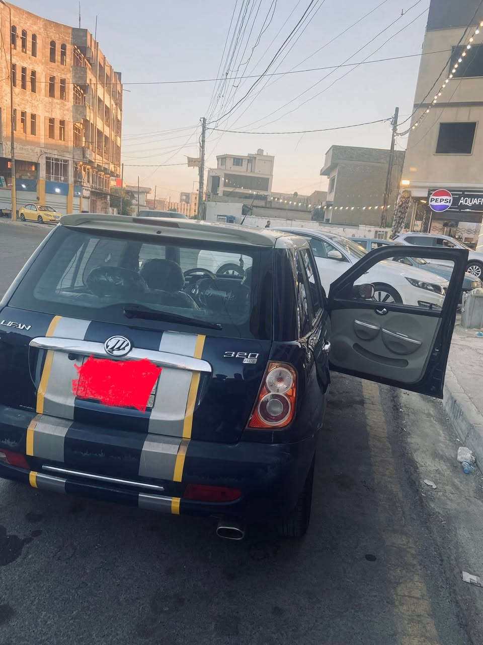 ياالله
ليفان 320
موديل 13
محرك وكير فول 
تبريد ثلج قبل يومين سويتله ادامة كاملة
حداديه امامي وخلفي جاهزة
حماوتها بعز صيف جوه النص شرط
مسويلها ادامة من دعامية لدعامية 
شاشة وسستم صوت 
غرفتها جدًا نظيفة 
ضررها بس قطعة وحدة جاملغ اليمين وبيها بارد كم اصبع 
سيارة نظيفة حيل وماشية بس 70 حقيقي
انطيك تراي بيها وين ماتريد  وشرط الفحص.. 
السعر 48 ورقة
***********
مكانها الموصل
