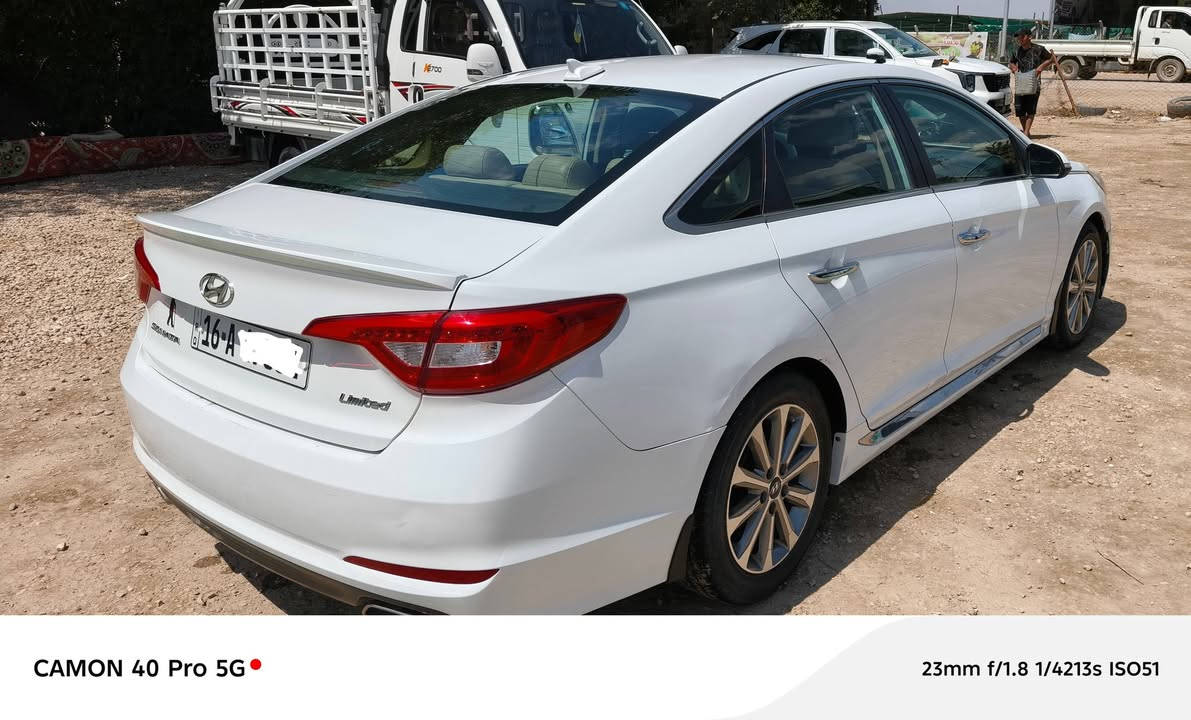 سوناتا موديل 16 لمتد وارد حادث ربع جاملغ الامامي بدون تبديل السعر 135 ورقة الاتصال ***********
