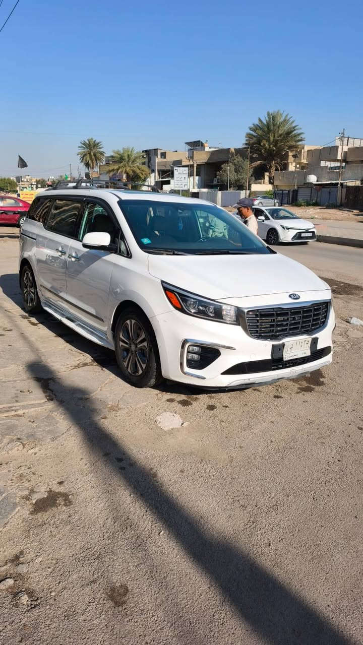 بيع مستعجل
على بركة الله للبيع
كيا سيدونا وارد امريكي 2020
فئة SX فول مواصفات 1/1
بصمه 
بصمة ابواب
خزن ميموري
تدفئة ستيرن
تدفئة تبريد المقاعد
اربع كاميرات
شاحنة وايرلس موبايل
صعود منحدرات
مانع انزلاق
لايت زنون
الحادث قبق جنطه
السعر 205$ ومجالها بسيط
مكان السياره بغداد الدوره
***********
