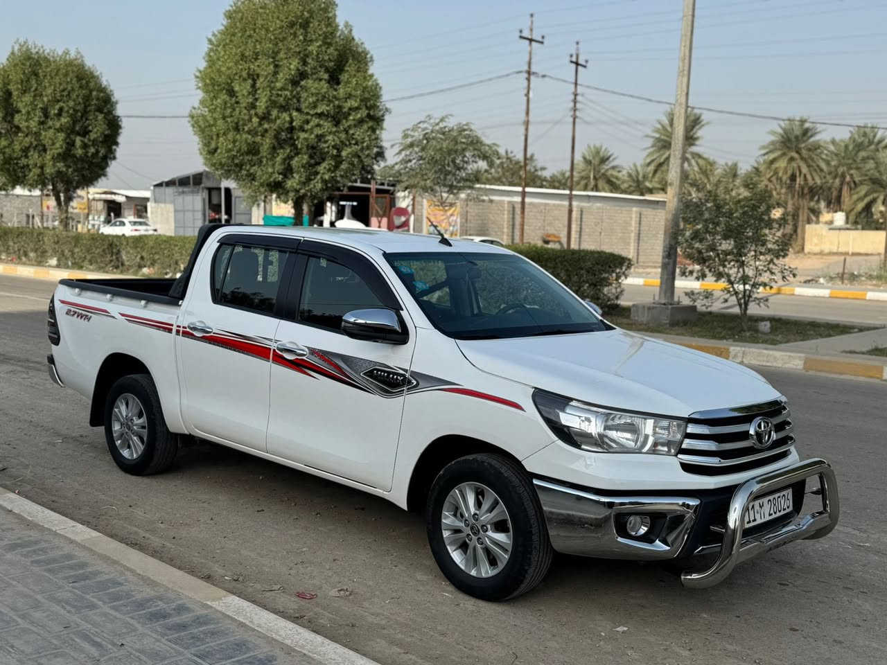 سلام عليكم 
بيكم هايلوكس 2024 SAS ماشيه 60 وضع الشركه جديده كلش بسمي شخصيا ممتعوبه السعر 273$ مكاني بابل - الشوملي الاستفسار على الرقم ***********
