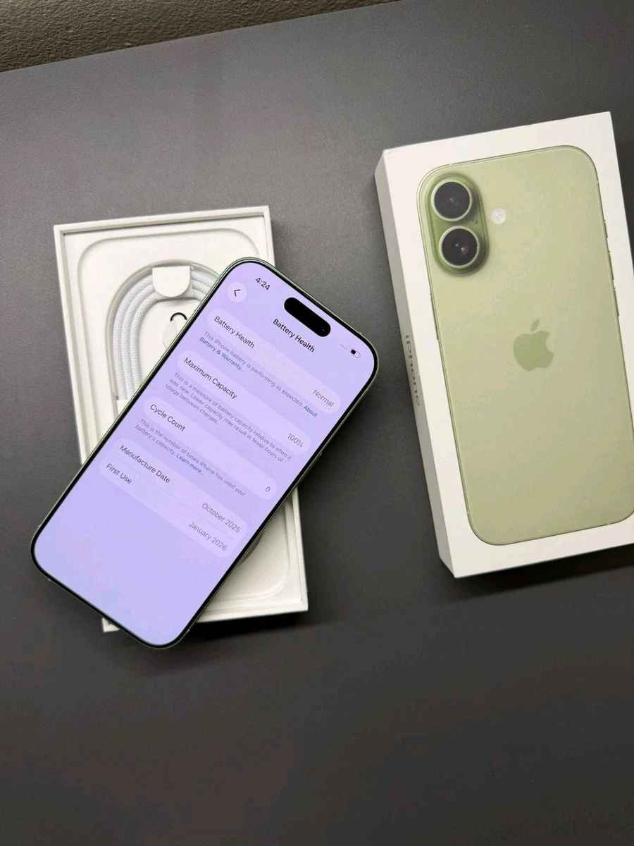 ايفون 17 اخضر مرغوب
ذاكرة 256
حجز مسبق من ماستر 
ضمان 2 سنة 
بطارية 100
كارتونة وياه و ضمانه من الشركة
اخو النضيف 
السعر مليون ونص كركوك, العراق


**إذا كنت صاحب هذا الإعلان وتريد حذفه لأي سبب، رجاءا أرسل رسالة إلى الدعم الفني**