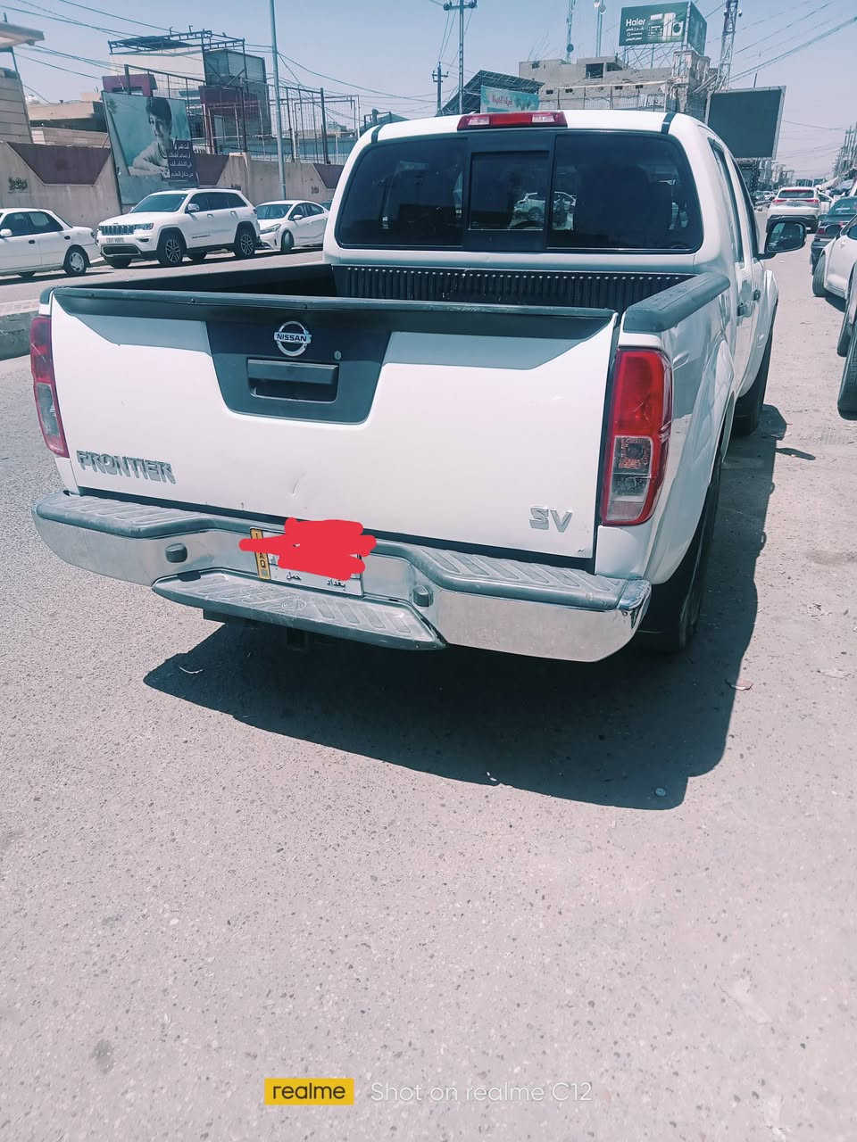نيسان فرونتير وارد أمريكي رقم بغداد لون أبيض موديل 2019 حادثها بنيد وجاملغ ماشية 100 ألف فقط السعر 135$ للاستفسار الاتصال على هذا الرقم ***********
