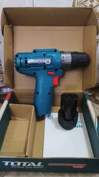 دريل توتال الأصلي بطارية واحدة شحن تايب سي ٣٠الف جديد غير مستعمل للتوا...