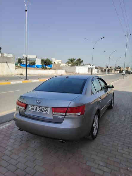 السلام عليكم
سوناتا 2008
من الـ 2009 عندي 
بدون ضرر
بدون صبغ
كلين لمتد
طخم تايرات
صدر جديد
فول مواصفات كشانه جلد
محرك V6
رقم دولي جديد بسمي
سيارة نضيفه
السعر 125 $
مكاني الشرقاط 
الاستفسار
 ***********
***********
