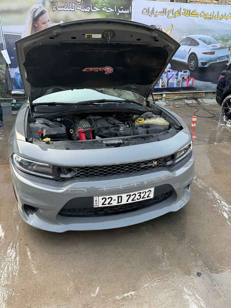 من رخصت الادمن

‎دوج جارجر سكات باك . Scat Pack . 

‎ الموديل : 2019 . (خليجي ) .
‎المحرك : SRT . V8 . 6.4L .
‎42,000 العداد

‎ المواصفات
‎*  نقطة عمياء . 
‎* مكابح رياضية (برمبو) . 
‎* لايت LED . 
‎* فتحت سقف (سلايد) . 
‎* كاميرا خلفية . 
‎* امكانية التحكم بوضعيات المقود كهربائيا . 
‎* كزوز سستم . 
‎* حساسات خلفية . 
‎* ويل قياس 20 أنج 
‎* سستم صوت ALPINE . 
‎* تشغيل عن بعد . 
* Bee 🐝 مقاعد رياضية من الجلد الفاخر . 
‎* ذاكرة لحفظ وضعيات الجلوس (ميموري) . 
‎* المقاعد الأمامية تبريد وتدفئة . 
‎* المقاعد الخلفية تدفئة . 
‎* نظام خرائط GPS . 
‎* شاشة كبيرة قياس 8.4 أنج اوپشنات SRT 
‎* تدفئة ستيرن . 
‎* كير شفتر بالستيرن . 
‎* جناح خلفي . 
‎* بلوتوث تلفون . 
‎* محدد سرعة . 
‎

رقم اربيل
مكانها بصره
الرقم 
***********
