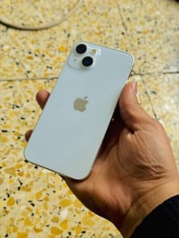 آيفون 13 عادي فقط ذاكرة128 بطارية95 دبل سيم CH نضيف وما مفتوح ضد المي ...