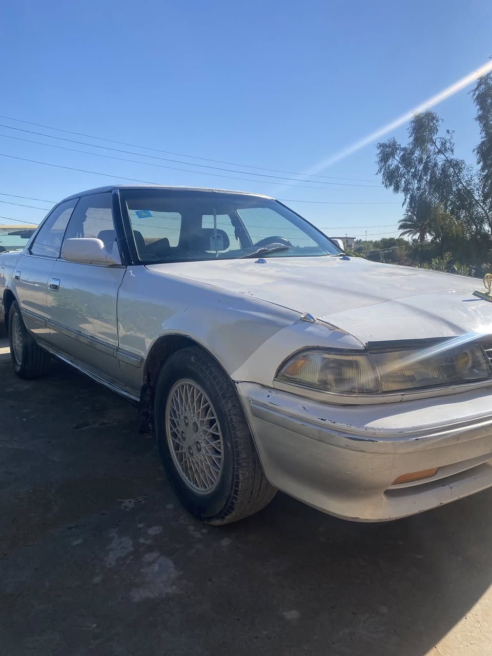 السلام عليكم 

للبيع سياره مارك شطح موديل 1992  رقم جديد  بسمي مكينه بطه اثنين ونص السياره بلاديه بدون ضربه ولا صبغ  داخله حلو  مكان السياره ديالى ناحية كنعان السعر $42 وبيه مجال استفسار اكثر الاتصال على الرقم الهاتف ***********
