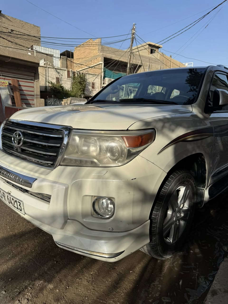 مكلف بالنشر ‼️‼️
لاند كروز 2013  فول مواصفات
GX.R
كشنات جلد كهرباء
رقم بغداد تحويل ثاني يوم 
ماشية 200،000km
6v  
كير محرك صدر مكفول 
بيه 3 قطع صبغ و تبديل بابين 
الصور موجوده وتكدر تجي تشوفهه 
مكاني بغداد الاعظمية 

السعر 258 وبيه مجال  
للتفاصيل اكثر الاتصال فقط على الرقم ***********
