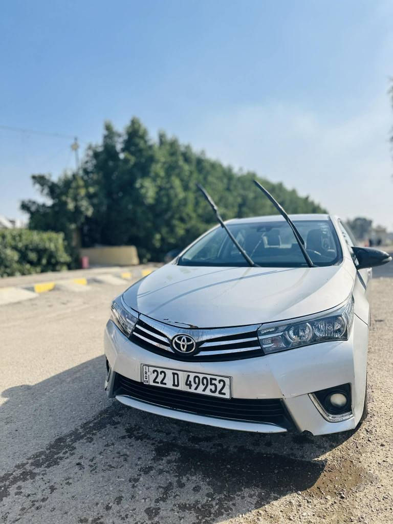 كورلا 2015/خليجي 
ماشيه 105 
فقط جاملغ وبنيد مصبوغه 
رقم اربيل جديد سنويه جديده 2031🇯🇵 
تخم تاير جديد 
تبريد ثلج منظومه جديده ☁️
السعر 120بيها مجال 
للاستفسار واتساب ورقم. *********** 
*********** بغداد, العراق
