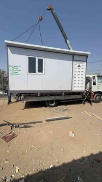 شركة ابو هادي لصناعة الكرفانات   كرفان قياس 5*3 سعره مليون و650 الف جد...