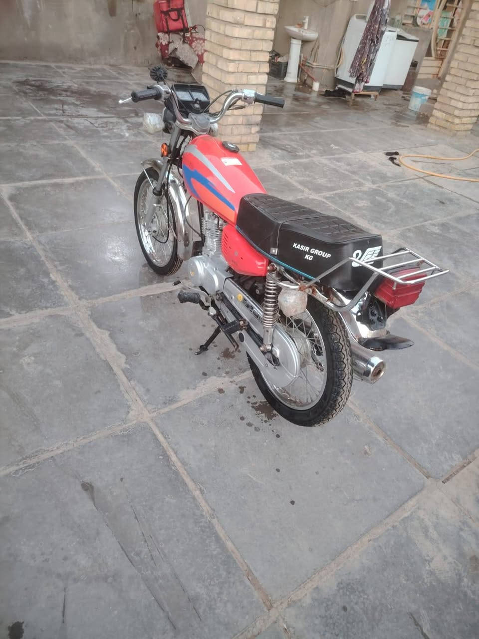 سلام عليكم دراجه للبيع 22 شهر 11 بلاديه  وكيله سيد جعفر ابو الكحلاء اوراق اصولي سعر مليون وبيه مجال قليل شراي *********** يتصل
