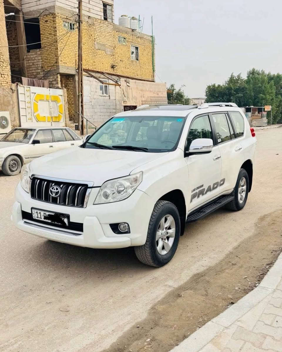 برادو 
كير مكينه حداديه تبريد. بلادي وضع شركه 
سبير مانزل  
عليا تخم تاير جديد 
سيارا مالت جناي  
برادو موديل 2013رقم بغداد مشروع وطني بسمي ماشيه 121 الف شرط  
-مواصفات 
عداد كيلو متر ١١١ 
١- كويتي اصلي امذهاب  🏅🏆
٢-بصمه
٣-فتحه
٤-ثلاجه
٥- مثبت سرعه 
٦- محرك ٦ سلندر
٧-شاشه
٨-كامره خلفيه
٩-مري شفط
١٠-تحكم ستيرن
١١-نظام تزحلق
١٢-حساسات
١٣-كشنات جلد
١٤-دفع رباعي
١٥-دبل تانكي
١٦-سبير تعليك
 ١٧- دبل كشن كهرباء 
 كفاله. ماعدا  دور الجاملغ الخلفي وباب رش فقط ولباقي لا شخوط. لا صبغ 
اي ستفسار على رقم
***********

سعر 265 وبيها مجال للشراي
العنوان نجف حي الجامعه النجف, العراق
