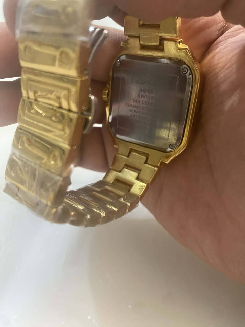 كارتير CARTIER وارد اوربي DHL
تحفه فنيه قطعة ولا غلطه

تيتانيوم بالكامل

ميناء  مميزة وارقام رومانية 

جوده عاليه مع قفل فراشه 

زجاج زفير ضد الخدش 

مقاومة ماء وغبار 

مختمه بالكامل

تجمعلك بين الاناقة والتمييز 

القطعة ما تتفوت

قطعة شكد ما اكول حلوه بعد احله 

وزن جدا ثقيل

سعر :- 30الف ع اول تم 

ملاحظة :- قطعة واحده فقط 

للحجز والاستفسار يرجى الاعتماد خاص


**إذا كنت صاحب هذا الإعلان وتريد حذفه لأي سبب، رجاءا أرسل رسالة إلى الدعم الفني**