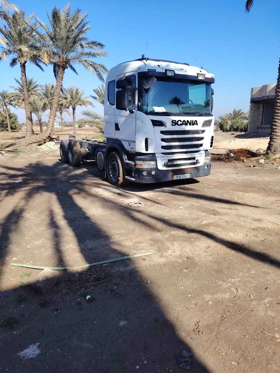 سلام عليكم سكانيا للبيع ٢٠٠٧  مكينه ٨نجكتر كير1000 سياره جديده مكفول كفاله عامه السعر 310 بيه مجال ***********
