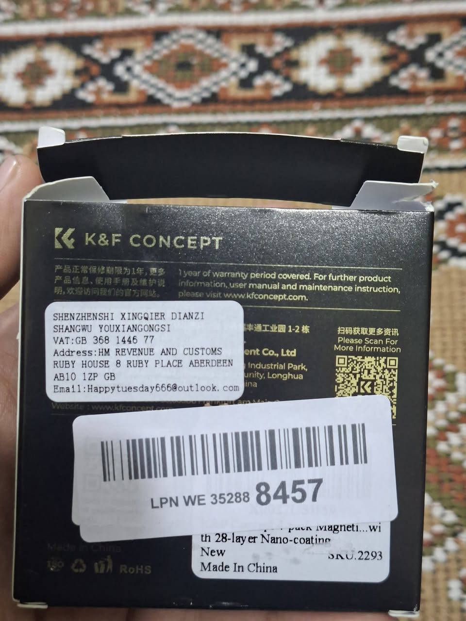 فلترات K&F Concept الأصلية مالت DJI Osmo Pocket 3
CPL + Variable ND 2-32 و ND32-512 + Black Diffusion 1/4
تعطي تصوير سينمائي نضيف ونتيجة احترافية
السعر 65 ألف وبيهن مجال
الموقع بغداد ويوجد توصيل لكل العراق
للمهتمين مراسلة خاص أو واتساب ***********
