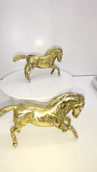 خيول نحاس • قطعتين • ديكور