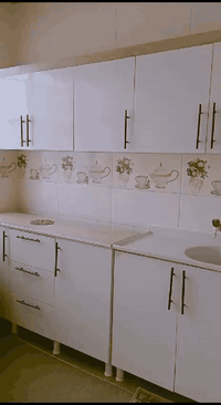 كاونتر للبيع جديد غير مستخدم 4قطع ارضي وملحق متى ونص وسنك وملحق متر و2...