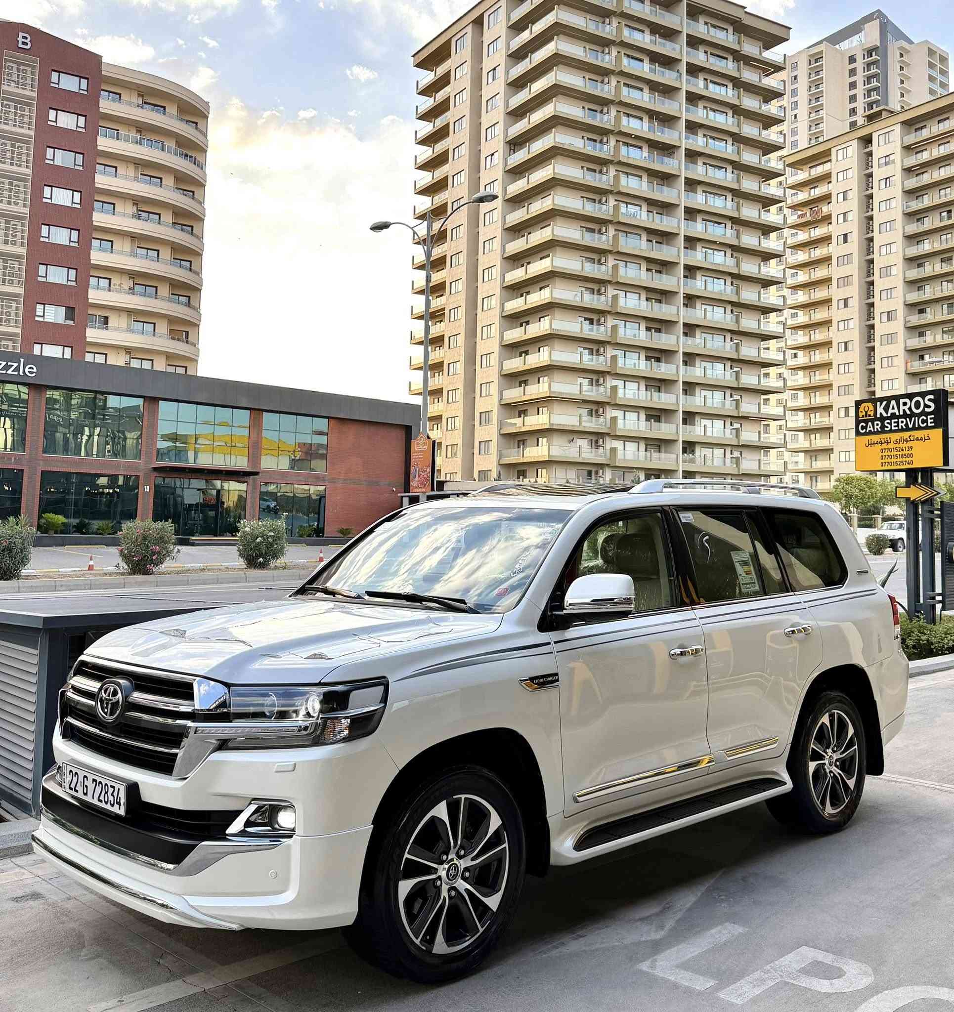 Toyota Land crusir_ 2020 _ 87,000 km

اللَّهُمَّ صَلِّ عَلَى مُحَمَّدٍ وَعَلَى آل مُحَمَّدٍ

ملاحظه (رجائن سياره بدون مراوص)

🔷تويتا لاند كروز  _ 2020 _ گراند تورينگ
ساز باب اولا
🔷سياره مواصفات معروفه (گراند تورينگ)
🔷سياره زيرو شريكه (ساز) باب اولا
🔷 سياره (2) كوشنات كهرباي (٣) دگم
🔷سياره (8) ايرباكات _ (٣ ) شاشات
🔷سياره (٢) بصمه بيلادي موجود مامفتوح

🔷سياره مكفول كفاله عامه دعامي لي    
🔷بدون صبغ .. بدون بارد .. بدون شخوت 
🔷بدون حالوب .. بدون رمل مكفوله كفاله 🔷سياره بص ماشاالله نفص زيرو
🔷غراضات كامل موجود حتا عرضيات مامفتوح هيدفونات موجوده 

🔷سياره ماشيه 87,000 الف كيلو حقيقي
🔷4 اطارات و ويل جديد شريكه 
🔷سياره داخل بيجي كوشنات زيرو

🔷سياره محرك بشرت مامفتوح جديد جديد
🔷 محرك (V6) 
🔷سياره حيل نظيفه كلشي علي بلادي اوك

🔷مواصفات
(بصمه .. الانزلاق .. كشن جلد  .. ثلاجه ..  زينون .. هواء مزدوج .. نيظام ايكو ..
حساسيه الديك الموخره مرايات .. فتحه ..
تشغيل عن بعد ..  باب بصمه _ باب وراء كهرباي)

🔷نظافه  ١٠٠٪ كامل سيرڤس بدون نقص و مصرف

🔷سياره مال بيت أي نقص مابيها

🔷نفس اليوم / تحويل و وكاله حاظر مباشر
سنويه حتا ٢٠٢٨ جديد 
🔷 سياره داخل / سليمانيه 
🔷سعر .. 538$ .. ورقه 
🔷رقم / ***********📲
