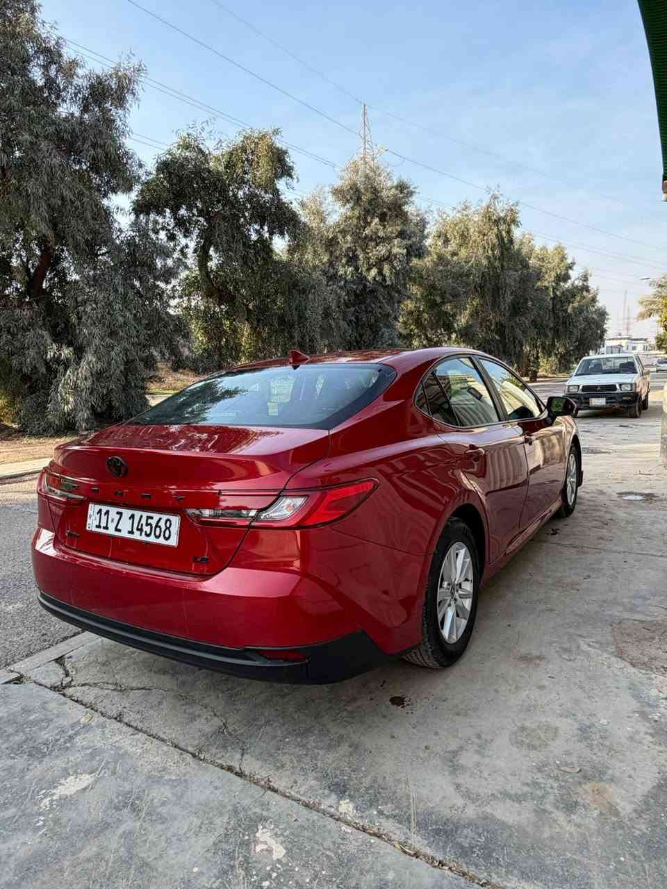 االسلام عليكم 
كامري هايبرد
2025 دخول جديد رقم بغداد
مكينه2.500 بانزين و هايبرد HEV 
فئة ال Le ماشيه 33 الف ميل
حساسات
تحكم ستيرن جهتين
رادار امامي
رادار جانبي
قياده ذاتيه
كروز سرعه
مانع انزلاق
مانع تصادم
حساسات ضغط الاطارات
بك لايت لد   LED
لايت زنون امامي بلادي LED
ويل 18
محدد مسار
تصحيح مسار
حساسات ستيرن التنبيه  
مودEV
اوتو هولد
 بصمه
3أنظمة قياده ECO / Normal / Sport 
قطعتين تبريد
سايد بريك بصمه
نضامGBS + خرائط
اوامر صوتيه وتسجيل صوتي
كامره خلفيه
منافذ تايب سي 
شحن لاسلكي 
وبعد بيها مواصفات معروفه
تحويل ثاني يوم 
سعر194بيها مجال شي بسيط
مكانها  صلاح الدين سامراء 
‏  التواصل عبر الاتصال فقط ووتساب ***********  
ضرر امامي وبيها ملاحضات بسيطه 
ورقم الشاصي مرفق ب صور
