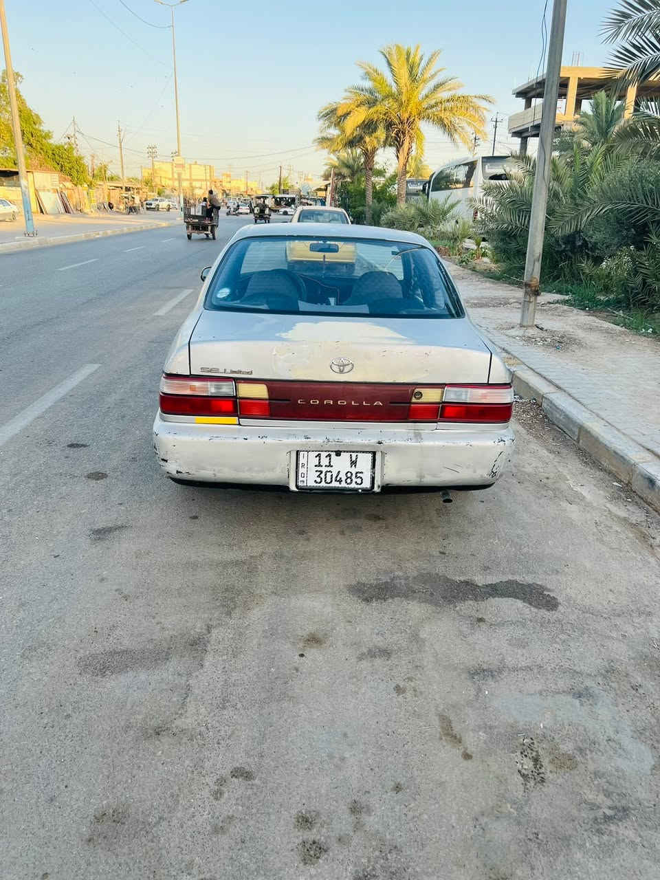سلام عليكم 

كورلا للبيع موديل 1994 مكفوله مندعاميه للدعاميه مكفوله من ضربه ولصبغ ومكفوله من الفتح تبريد شغال ثلج كهربائيات شغاله كير جديد مكينه جديد تخم تاير جديد رقم إنكليزي سنويه مجدد لل 28 السعر 58 وبيه مجال للستفسار اكثر الاتصال ع رقم ***********
