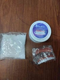 ماده سيلكونيه لتكوين اسنان في مكان السن المكسور السعر 25 وبي مجال للاس...