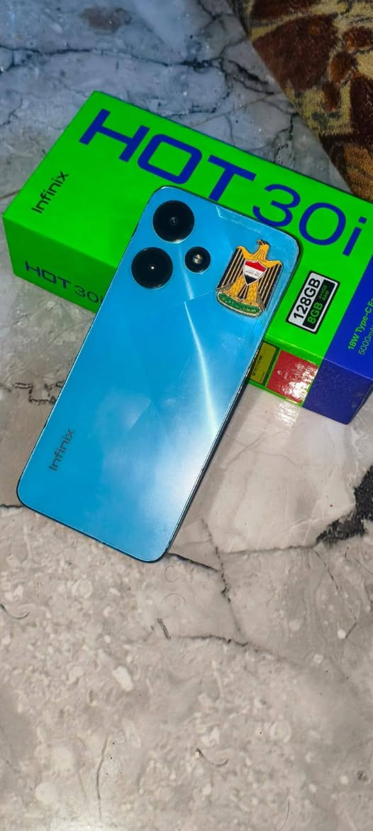السلام عليكم للبيع جهاز Infinix HOT 30i الذاكرة 128 الرام 8 ملحقاته كامله شاحنه، كارتونه، كفر. الجهاز بيه كسر بالجامه مال الشاشة لمسه طبيعي السعر 80 وبيه مجال قليل للاتصال *********** مكاني ناحية الزوية
