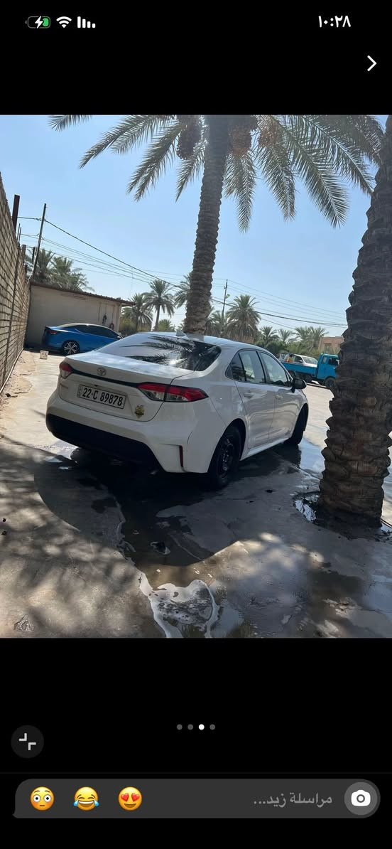 سلام عليكم 
كورلا موديل ٢٠٢٢
أمريكي ٣ صبغ فقط
معروف موصفات 
Le
ممشه ٥٨ ميل 
مكان بابل مركز مدينه 
رقم الهاتف ***********
السعر ١٤٨ وبيه مجال
