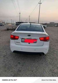 كيا سيراتو ابيض فول بصمه موديل 2011 معارض بتكسي يرهم 6 كير  كير توماتي...