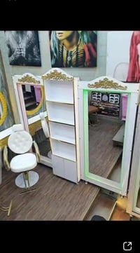 صالونات تجميل • اثاث صالون • مواد تجميل