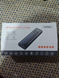 ادابتر usb ماركة 10 في 1 نقل سريع usb 3.2 ب30.وية التوصيل  للتواصل يرج...