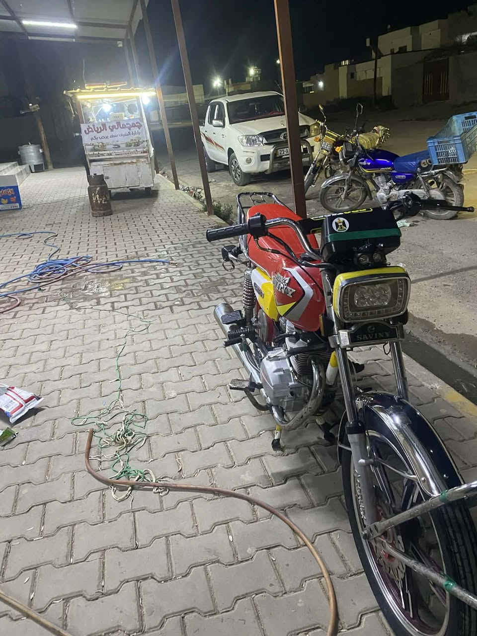 السلام علیکم دراجه سافین مودیل 2022 السعر 425 وبیه مجال مکانی حویجه ناحیه الریاض. ***********
