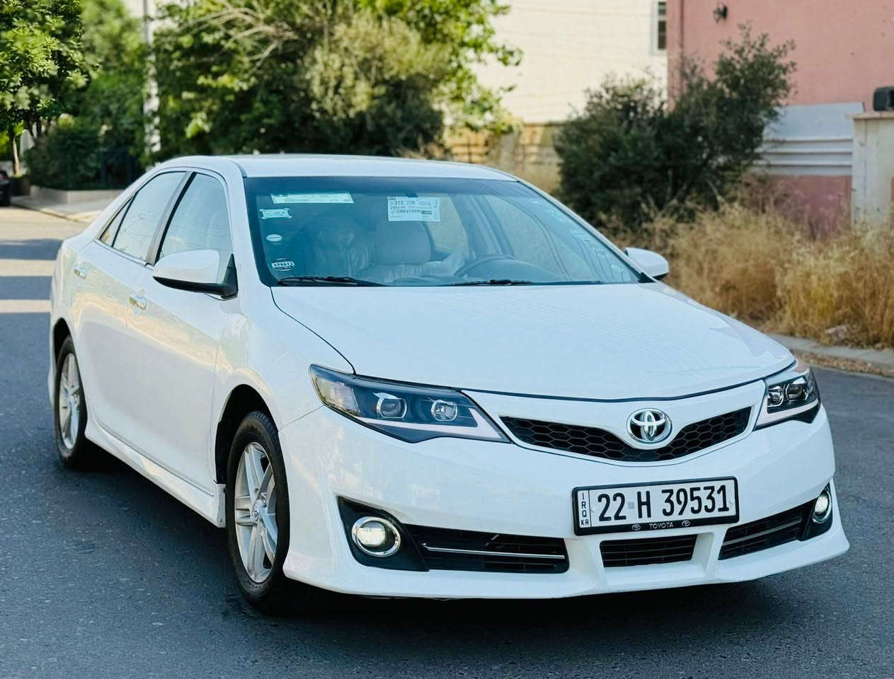 تويوتا كامري موديل 2013
***********__***********
سيارة واحد جاملغ  خلفي صبغ 
بدوان دواخل بدون ايرباك
بجم كبس 
السعر :  137   $ 
رقم و هزه و به راد كل جديد
 تبريد قتعطين و داخل غورفة بيجي
مواصفات
ده شبول فورمكيا شاشة كبير و فوليوم و بلاجكتور ولايتات فول ليد و زينون وتحديد سرعةو بلاجكتورو Eco
مكان سيارة  اربيل
،،،،،،،،،،،،،،،،——،،،،،،،،،،،،،،،،،،
 تويوتا كامري موديل 2013
يه ك پارچه و بستيك بؤياغي هه يه
ناوه وه ي نه گرتووه و ايرباگ بشرط

نرخي  :  137  $ وه ره قه يه
رقم وهه زه و فحس و تازييه 
ناوكوشين و داخيلي زه رده 
مواصفات 
فورميكا وكوشن جلد
وشاشه  وكاميرا ولايت فول ليدو زينون 
فوليوم تحديد سرعة و تبريد مركزي
وEcoو بلاجكتورو
شوين   ناو هەوليرم
***********__***********
